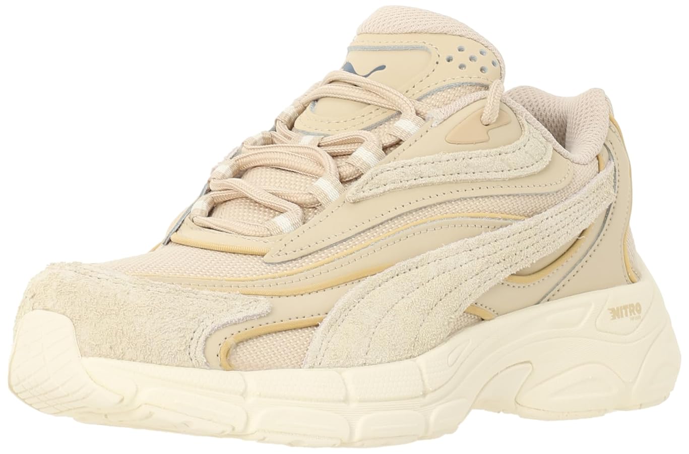 希少 プーマ パウリスタ ホワイト グリーン 26cm プーマ PUMA キッズ スニーカー キラキラ ラメ ベルクロ